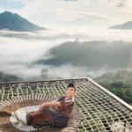 coffee shop alam di pegunungan